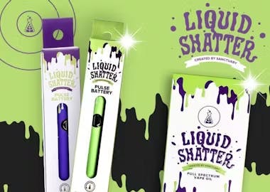 Sanctuary Liquid Shatter Battery Green