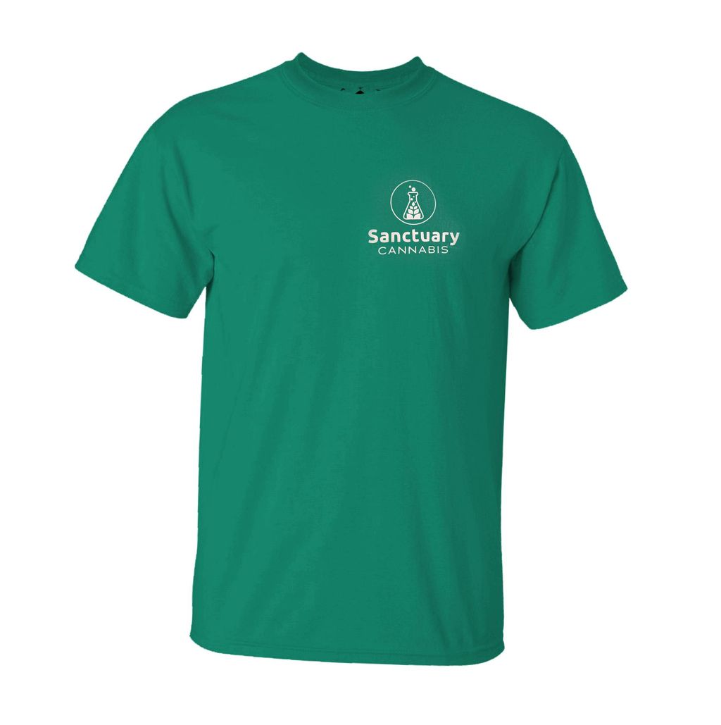 (M) Green Logo Shirt