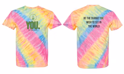(4XL) YOU. Tie Dye Shirt