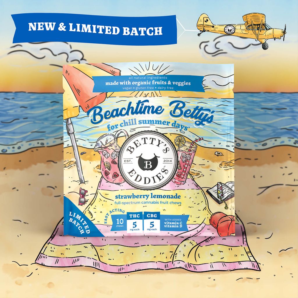 Betty's Eddies Strawberry Lemonade Taffy 10ct