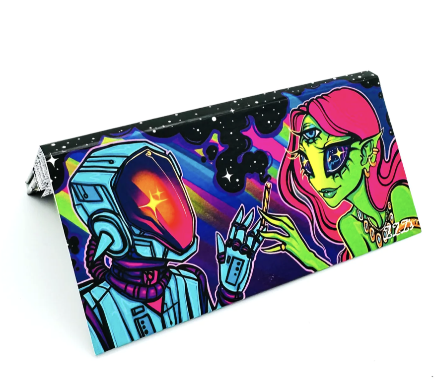 Space Lovers Rolling Booklet - King Size Slim