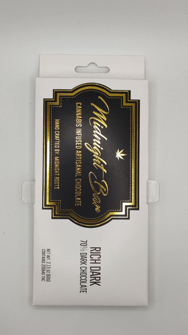 Chocolate Bar - Rich Dark Chocolate Midnight Roots