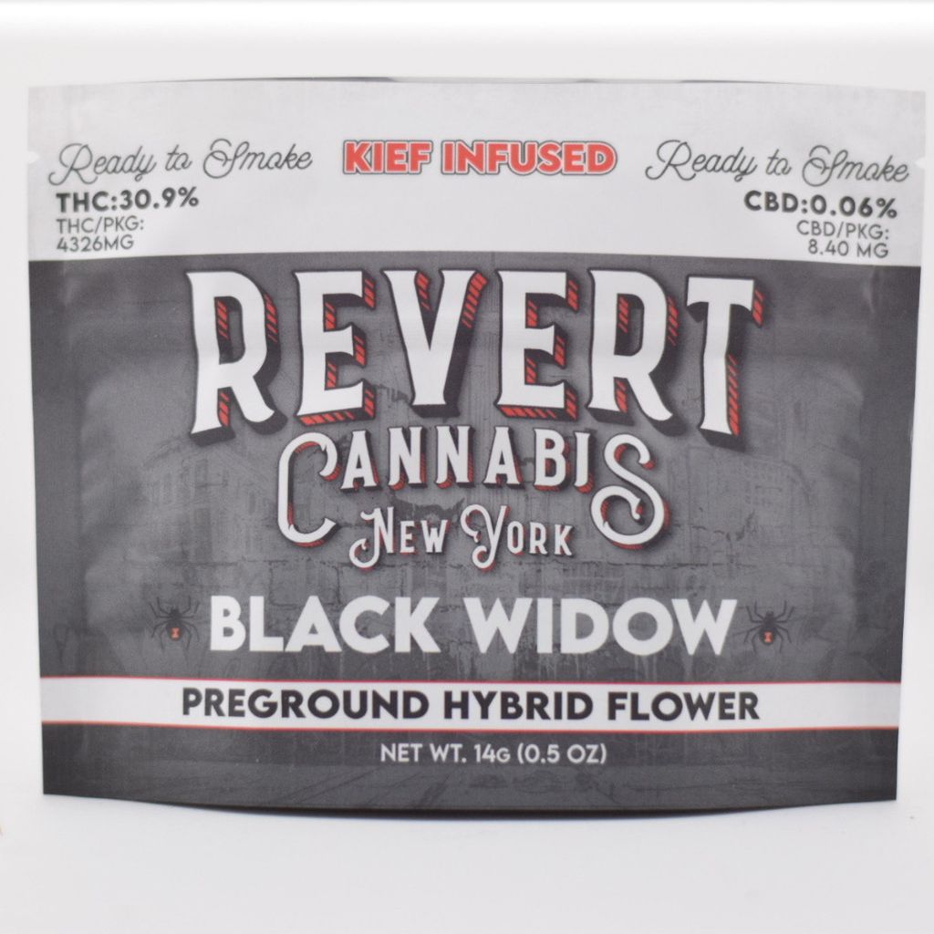 Kief Infused Black Widow