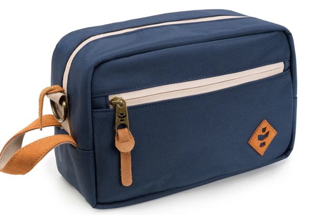 Smell Proof "Navy Blue" Stowaway Toiletry Kit Revelry