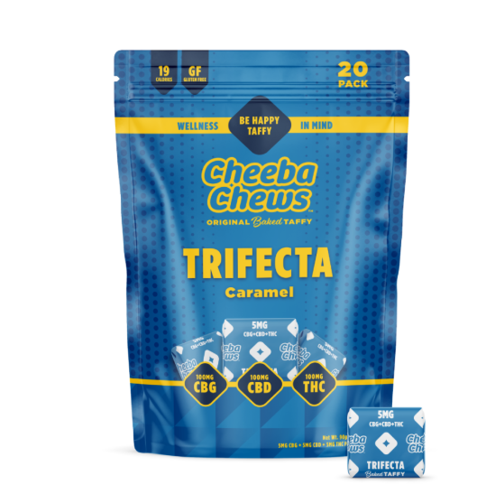 Trifecta 1:1:1 CBG:CBD:THC Cheeba Chews Trifecta 1:1:1 CBG:CBD:THC Cheeba Chews