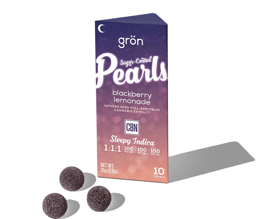 Gron Blackberry Lemonade 1:1:1 THC:CBD:CBN Pearls 10mg | 10pk