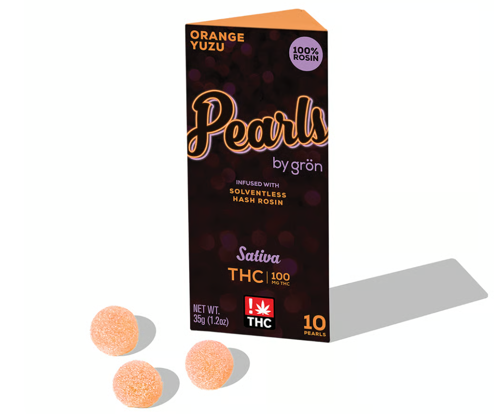 Gron Orange Yuzu Rosin Pearls 10 Pack | 100mg