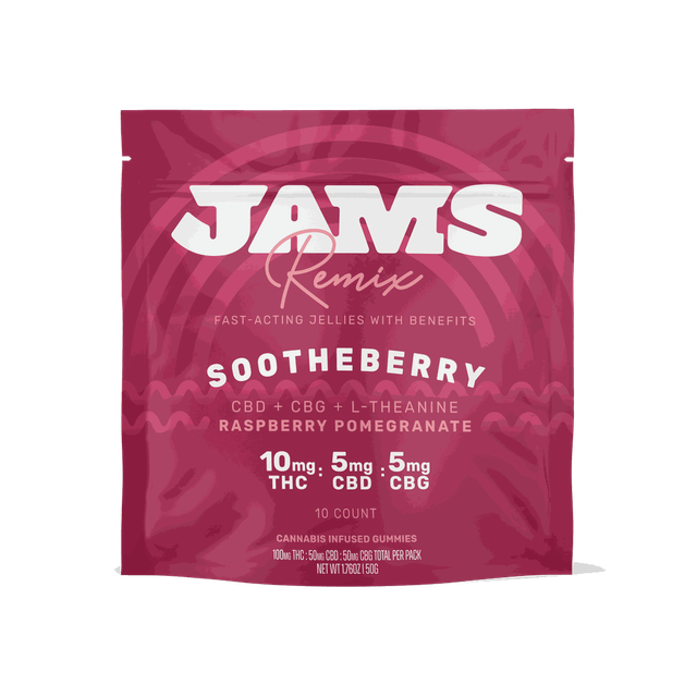 Sootheberry 2:1:1 THC:CBD:CBG Jams