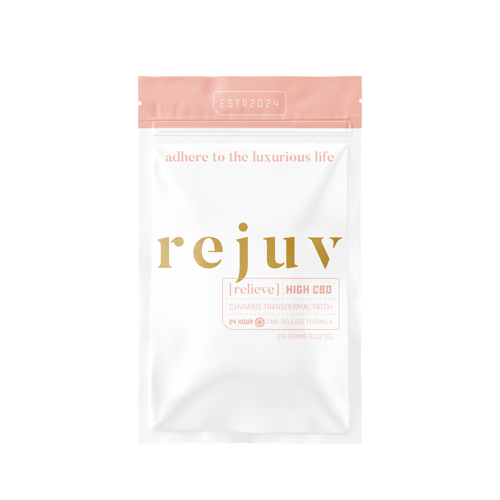 Rejuv Relieve: High CBD Transdermal Patch 0.5g