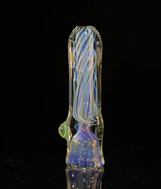 Siver Fume Raked Chillum Kgc Witch Dr