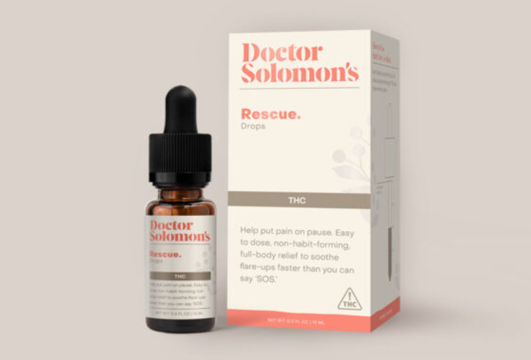 Dr. Solomon'S "Rescue" RSO Tincture 100mg