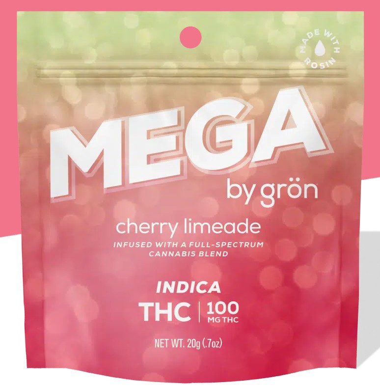 Gron Cherry Limeade Mega Pearl 100mg