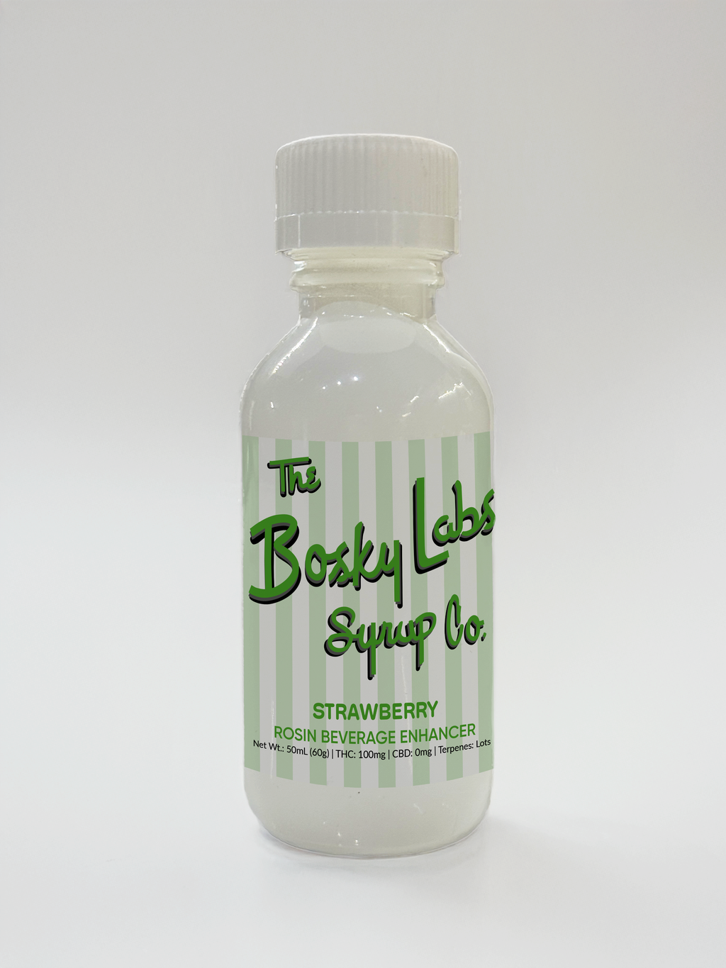 Bosky Labs Strawberry Rosin Syrup 50ML/100mg