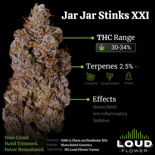 Jar Jar Stinks #21 MI Loud Flower Farms