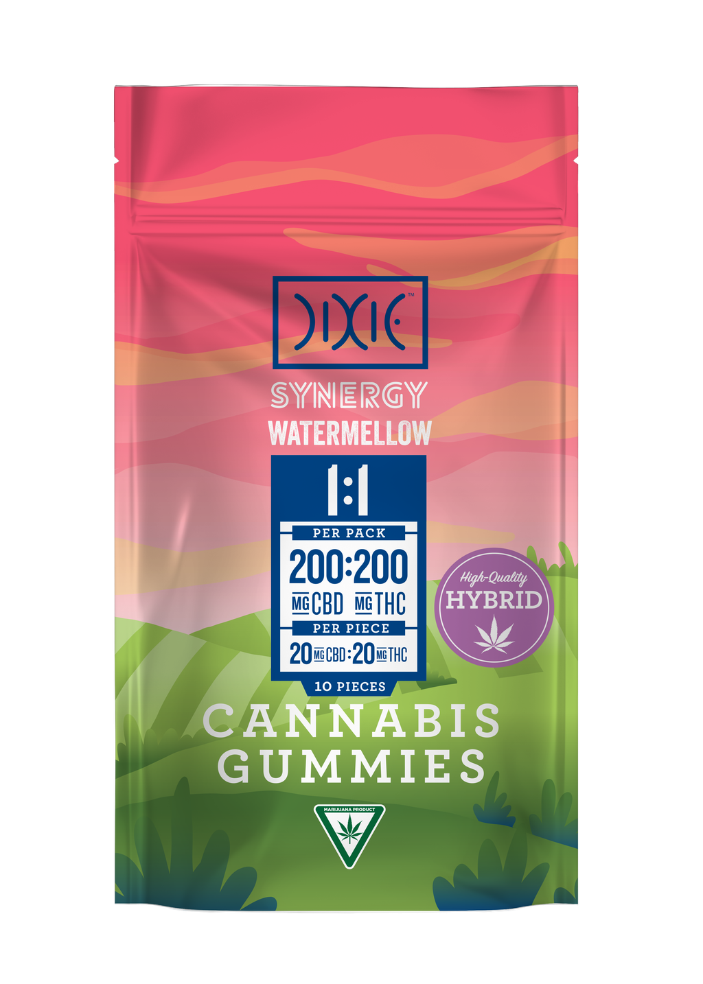 Watermellow Synergy 1:1 CBD:THC