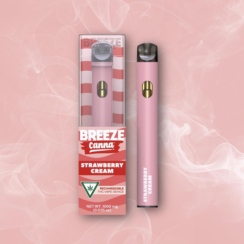 Buy Plus | Strawberry Cream 1g Distillate Disposable online - New Standard  - Hazel Park | Hazel Park