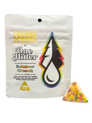 Vegan Rainbow Crunch Gummy Crunch One Hitter True North Collective