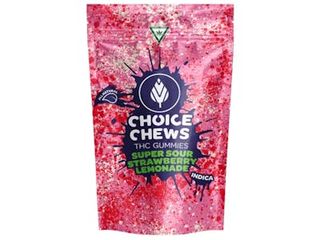 Super Sour Strawberry Lemonade Choice Chews