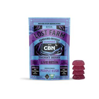 Thorny Berry (Purple Kush) 2:1 THC:CBN Lost Farm