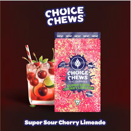 ~ Super Sour Cherry Limeade Choice Chews