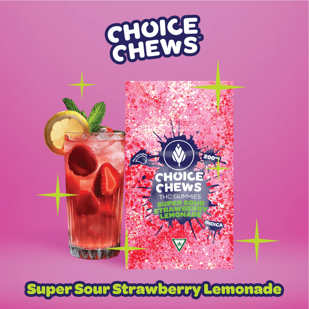 ~ Super Sour Strawberry Lemonade Choice Chews
