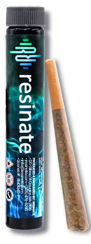 Oregon Lemons 1G Pre-Roll Resinate