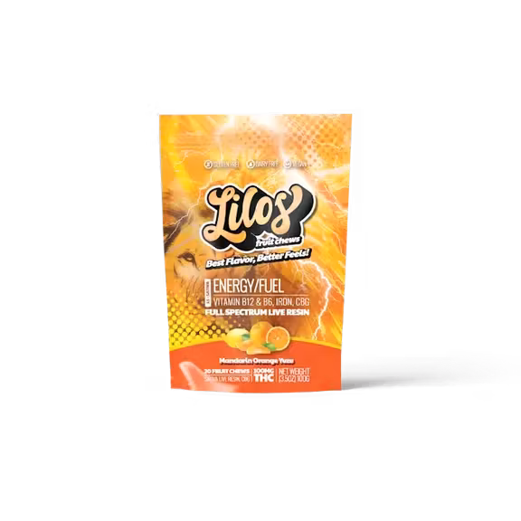 Mandarin Orange Yuzu 20ct Live Resin Gummies Lilos