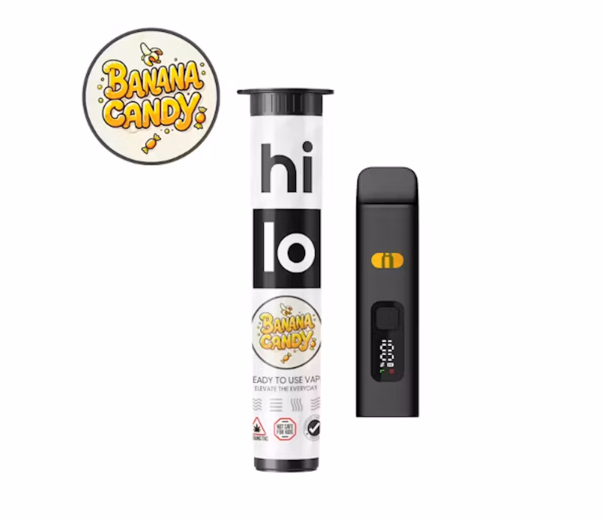 Banana Candy 1.5G All-In-One Disposable Hi-Lo