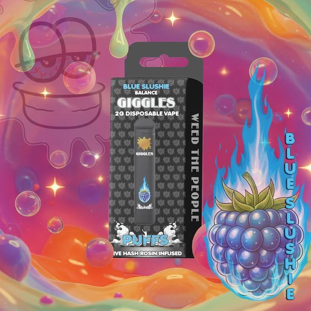 ~ Blue Slushie ~ Live Hash Rosin Giggles