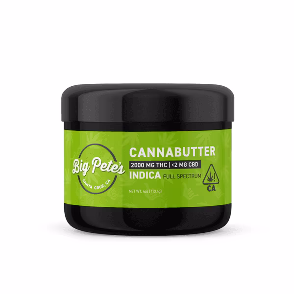 Cannabutter 2000mg Big Pete's