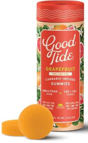 Grapefruit 1:1:1 THC:CBD:CBC Good Tide
