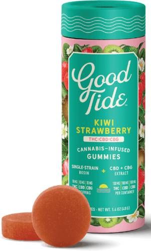 Kiwi Strawberry 1:1:1 THC:CBD:CBG Good Tide