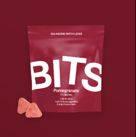 Bits Pomegranate 1:1 CBN:THC Gummies 5mg | 20 pack