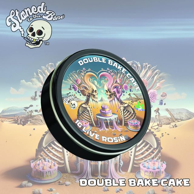 ~ Double Bake Cake ~ Stoned to the Bone