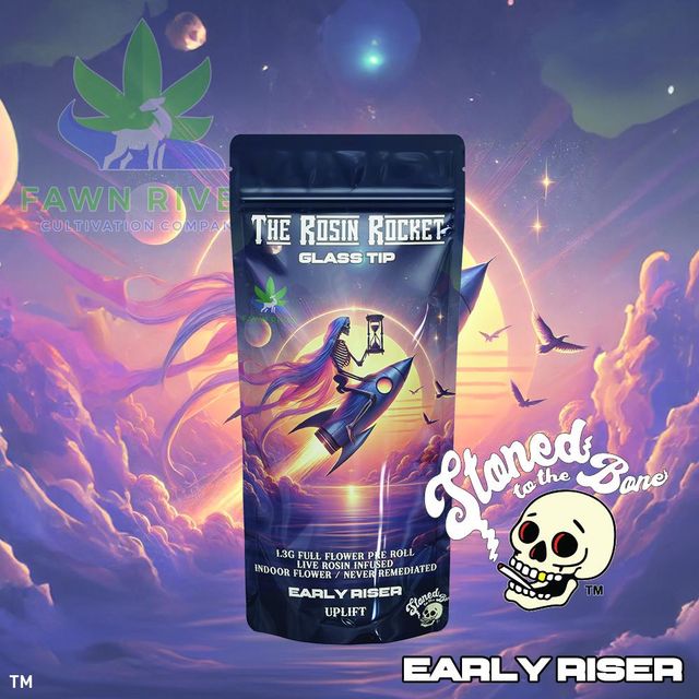Rosin Rocket ~ Early Riser Stoned to the Bone