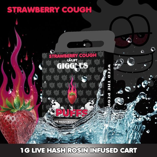 ~ Strawberry Cough ~ Live Hash Rosin Giggles