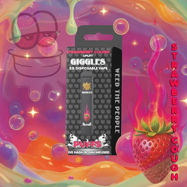 ~ Strawberry Cough ~ Live Hash Rosin Giggles