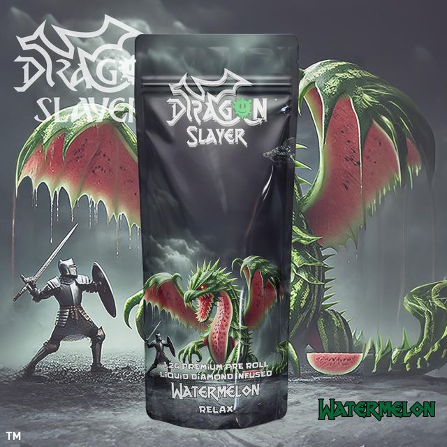 Dragon Slayer ~ Watermelon ~ Liquid Diamonds Giggles