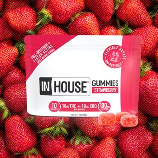 Strawberry 1:1 CBD:THC In House
