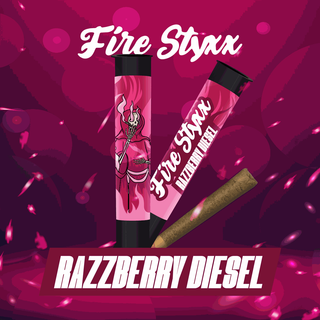 Razzberry Diesel Fire Styxx by Glorious Cannabis Co.