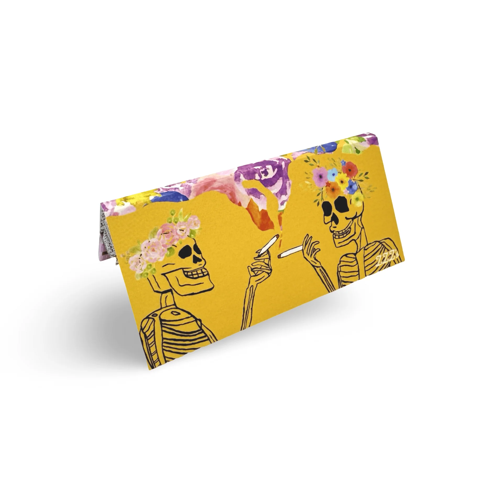Zzz's Rolling Paper Company Zzz's Dead Flowers Rolling Booklet - King Size Slim Papers Each