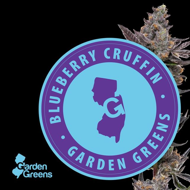 Blueberry Cruffin Garden Greens Blueberry Cruffin Garden Greens