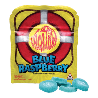 Hash Rosin Gummy Ring – Blue Raspberry Vacation