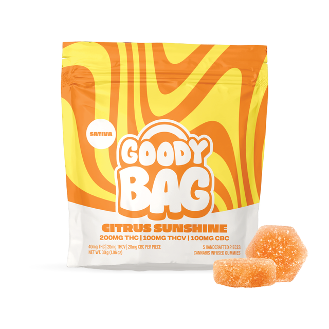 ~ Citrus Sunshine ~ 2:1:1 THC:THCV:CBC Goody Bag