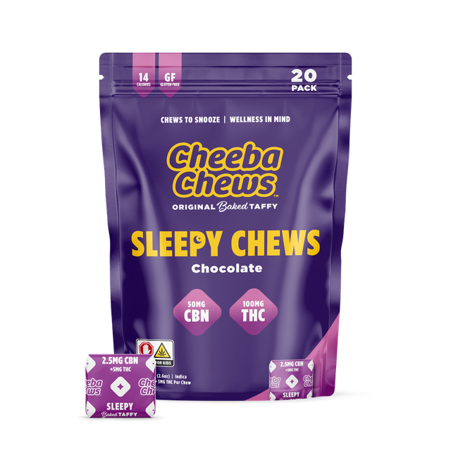 Sleepy 2:1 THC:CBN Cheeba Chews Sleepy 2:1 THC:CBN Cheeba Chews