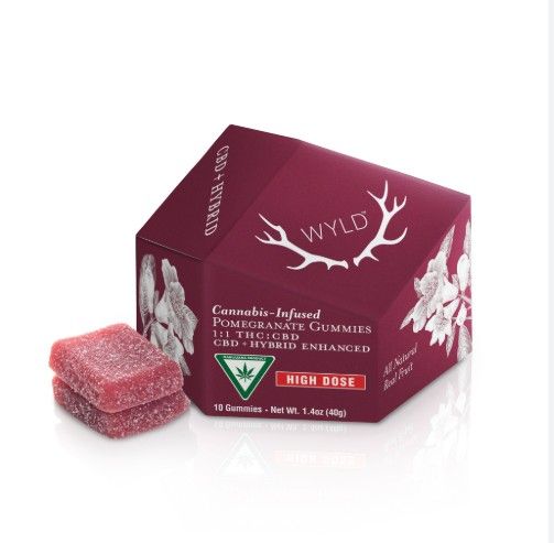 Pomegranate 1:1 THC:CBD Wyld Pomegranate 1:1 THC:CBD Wyld
