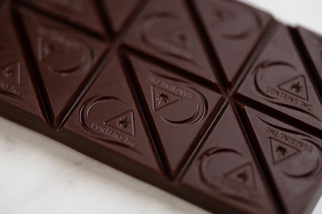 Dark Chocolate Bar Coast Cannabis