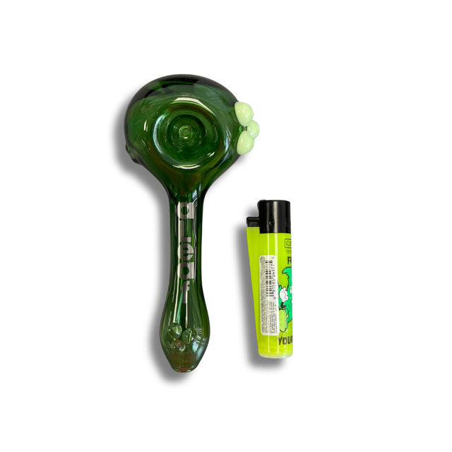 Glass Pipe Assorted Colors 5" aLeaf