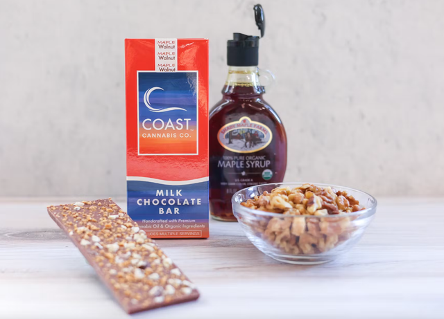 Maple Walnut Milk Chocolate Coast Cannabis
