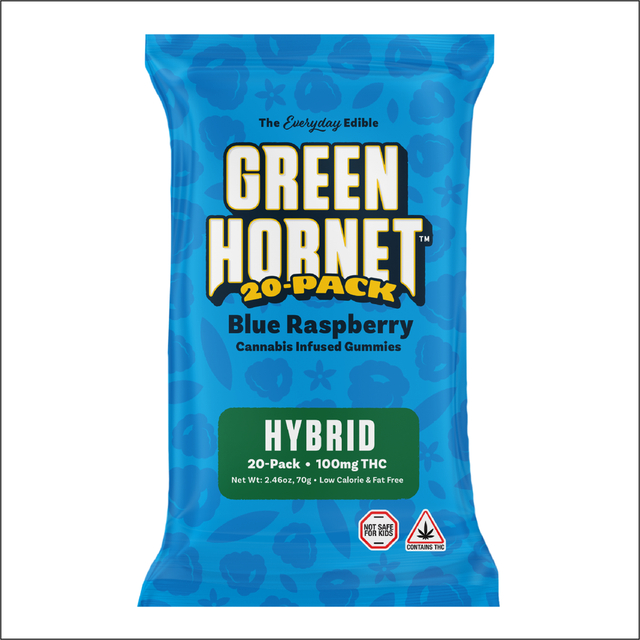 Blue Raspberry Green Hornets